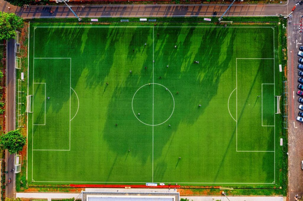 soccer field vs american football field