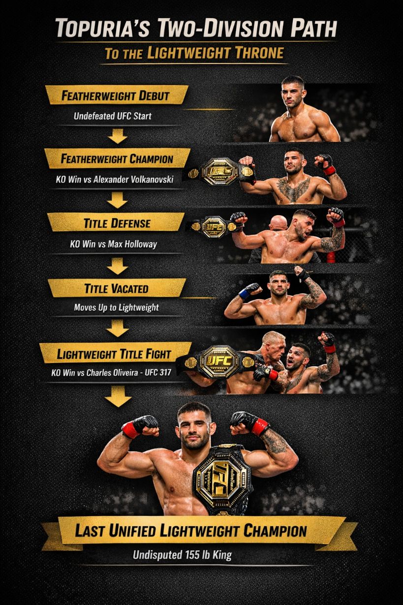 topurias-journey-to-lightweight-glory Topuria's journey to lightweight glory