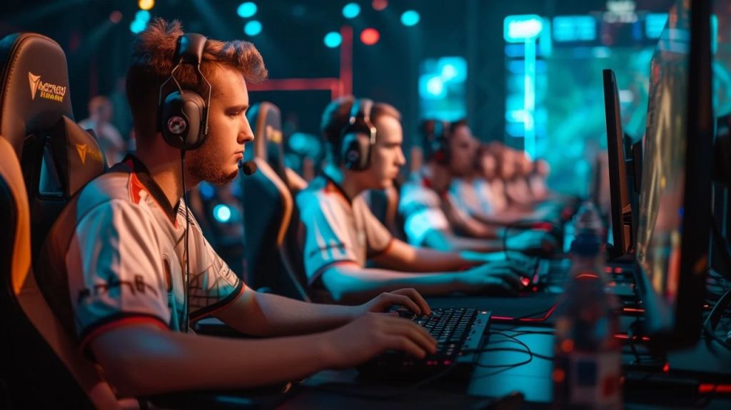 how do you get into esports professional tournament stage and crowd