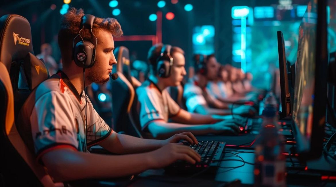 how do you get into esports professional tournament stage and crowd